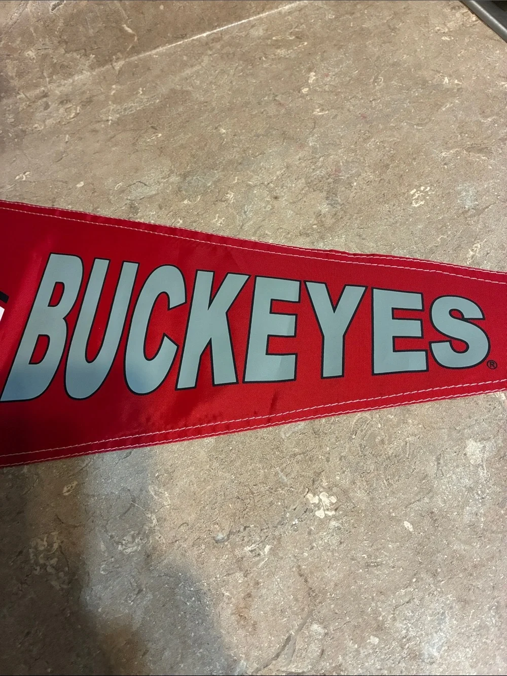 Ohio State Buckeyes Red Pennant